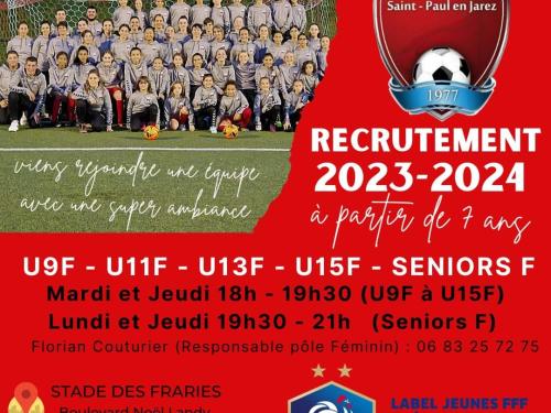 recrutement feminin